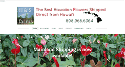 Desktop Screenshot of besthawaiianflowers.com